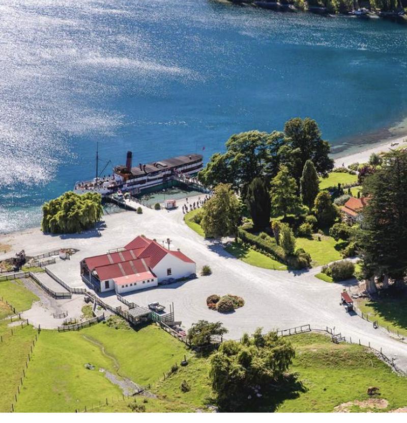 TSS Earnslaw +Walter Peak Farm Tour