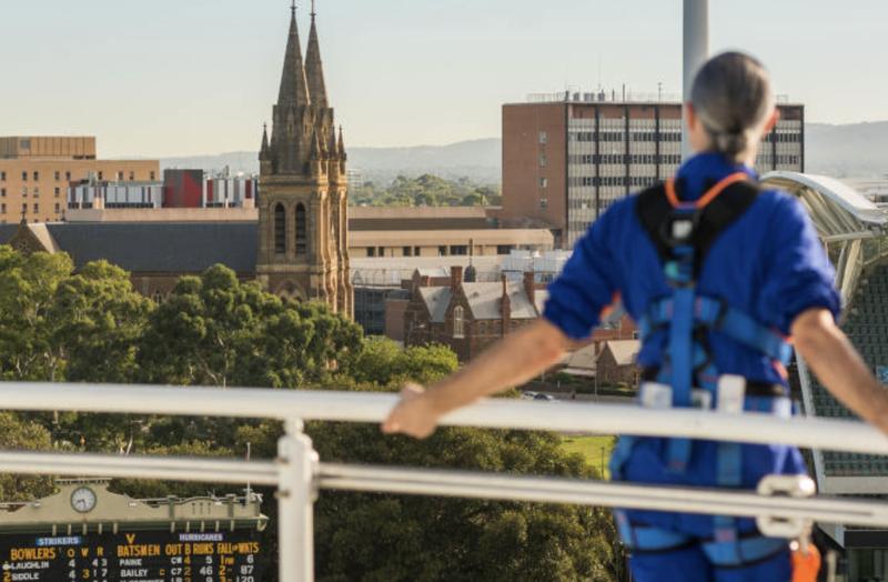 Adelaide Oval Day Roof Climb