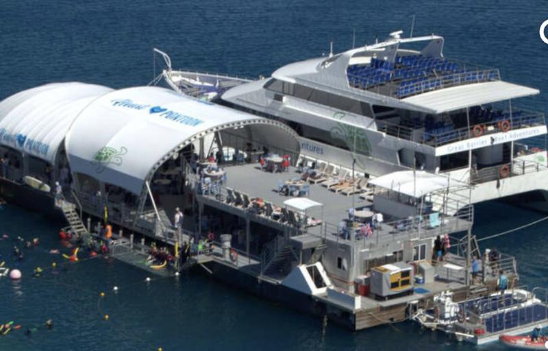 Great Barrier Reef Cruise to Hardy Reef Pontoon